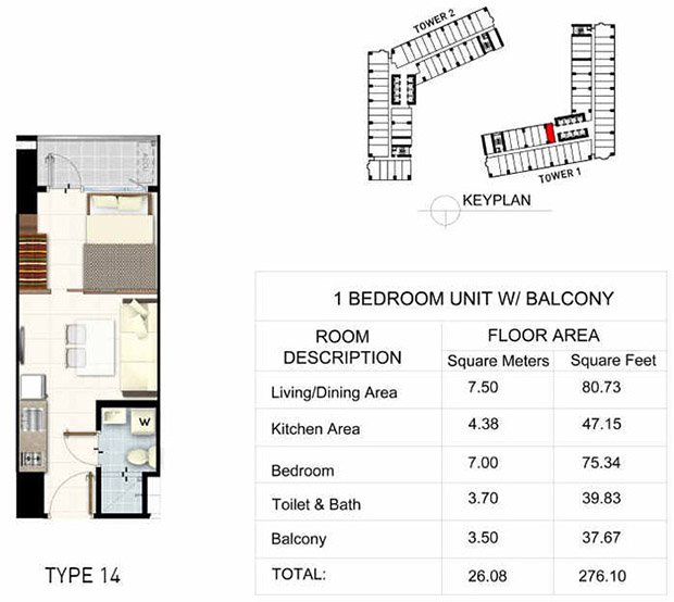 Light 2 Residences in Edsa-Boni MRT Station by SMDC